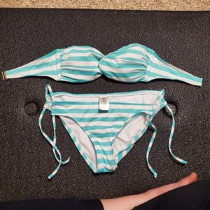 Striped Bikini Set